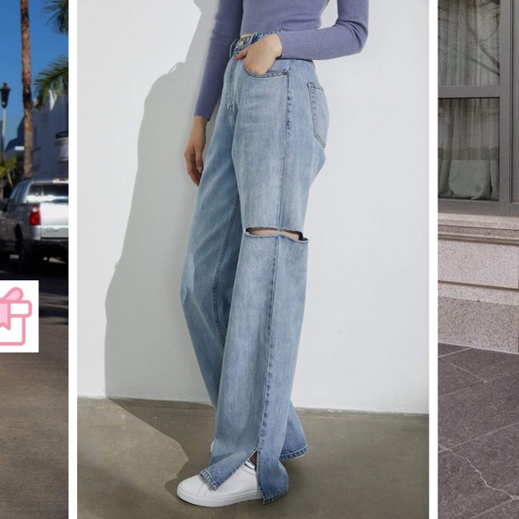 Wide Leg, Baggy Denim - Picture 2 of 7